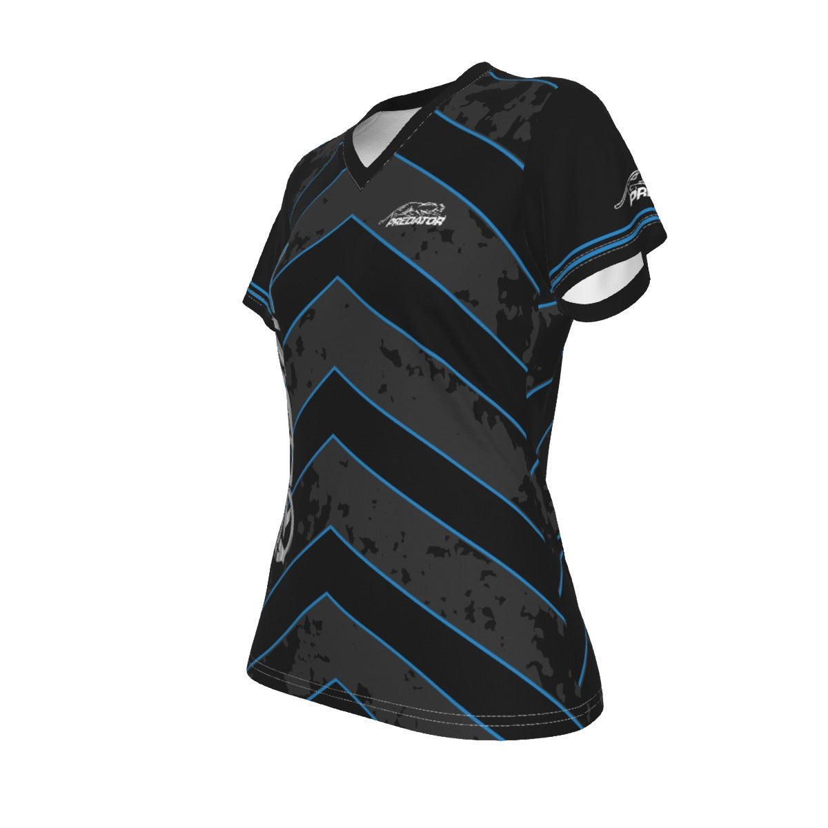 Rush Ladies V Neck (Blue)
