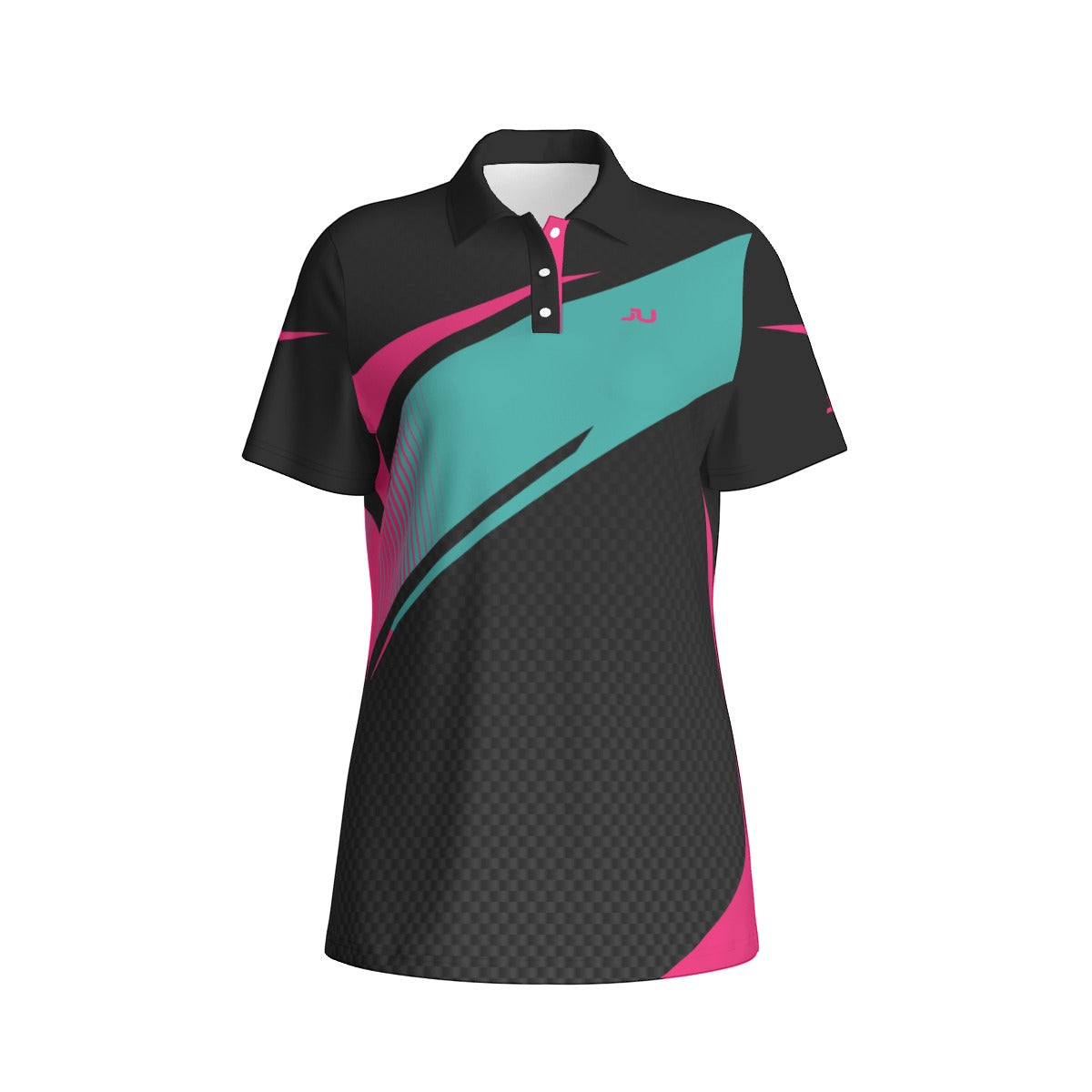 Action 2.0 Teal Majenta Women's Polo