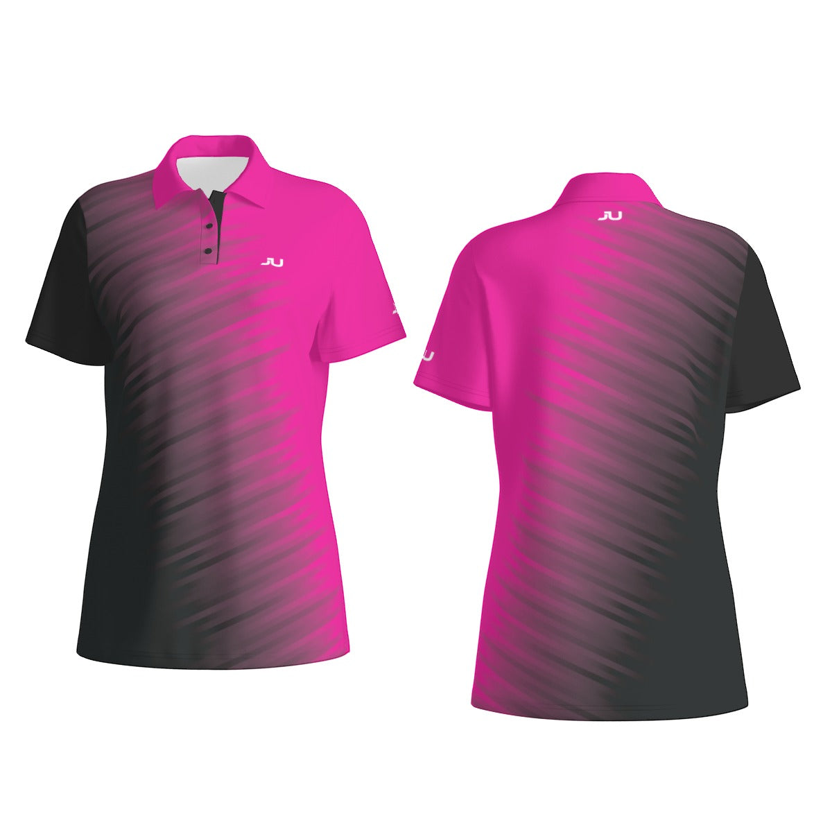 JUS Crossfade Pink Women's Polo