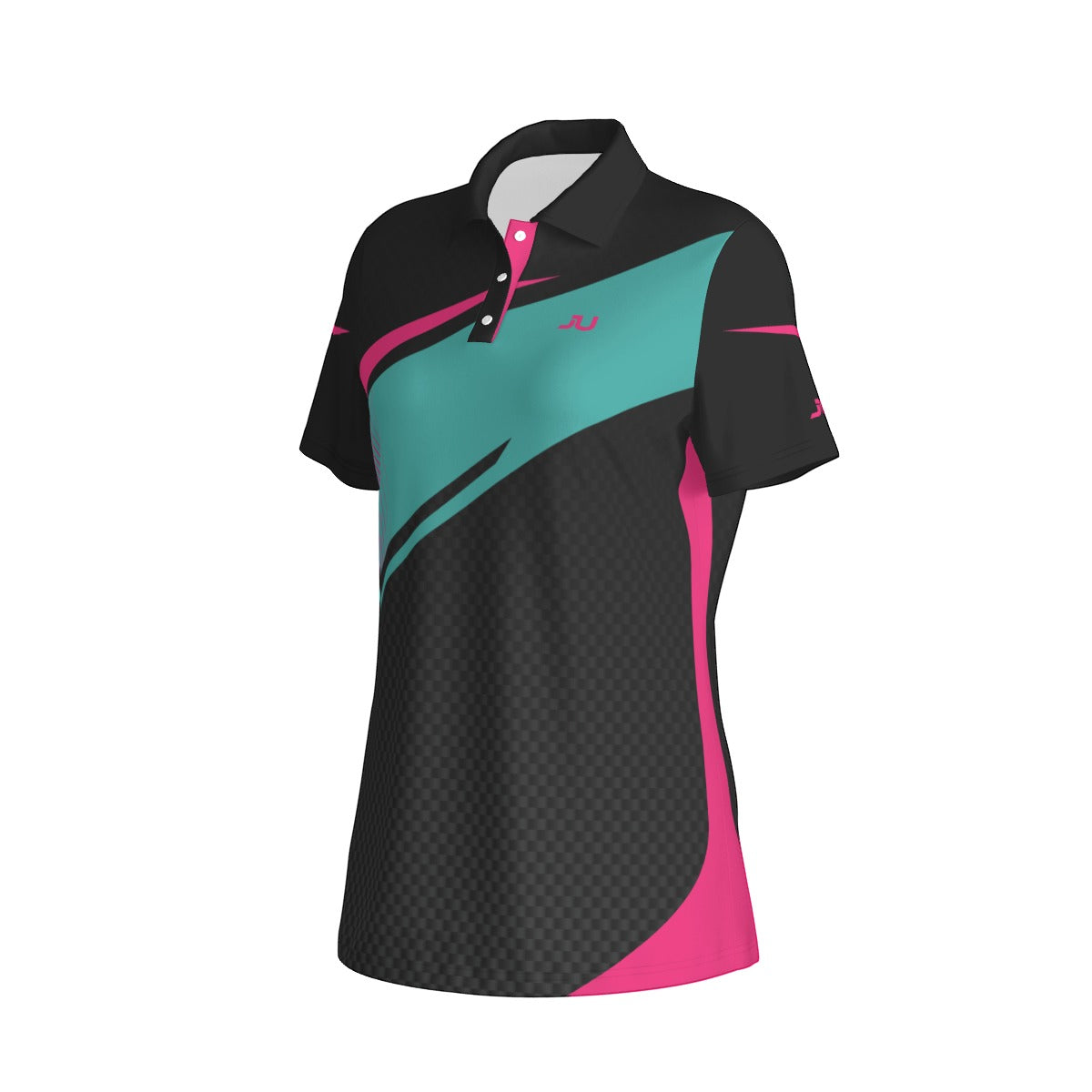 Action 2.0 Teal Majenta Women's Polo