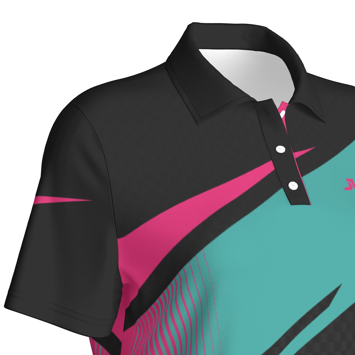 Action 2.0 Teal Majenta Women's Polo