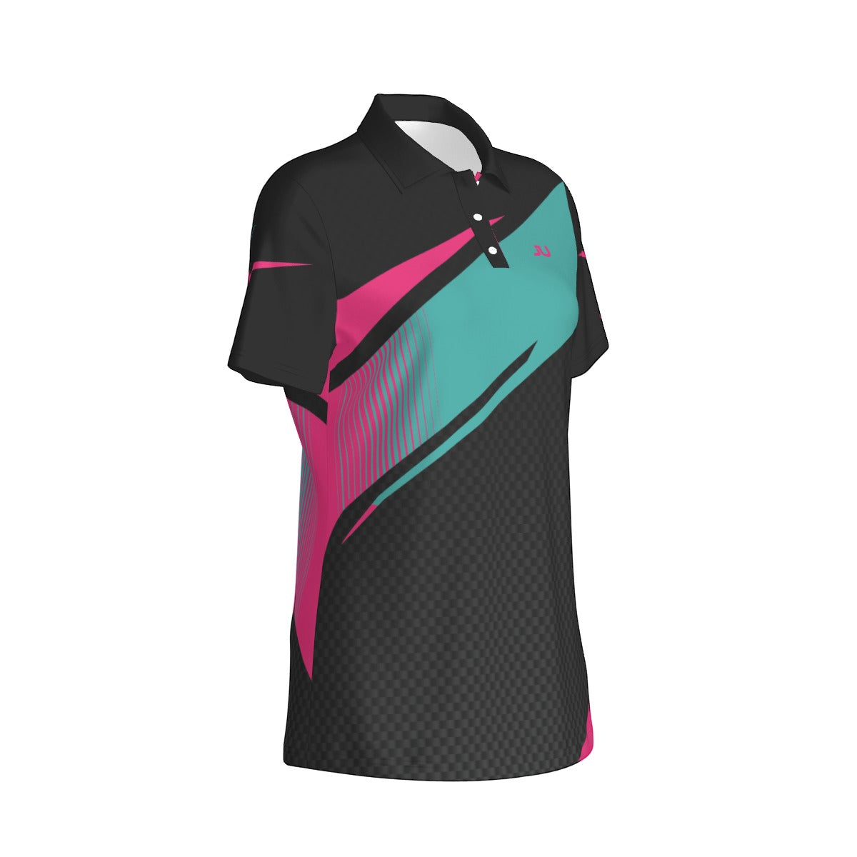 Action 2.0 Teal Majenta Women's Polo