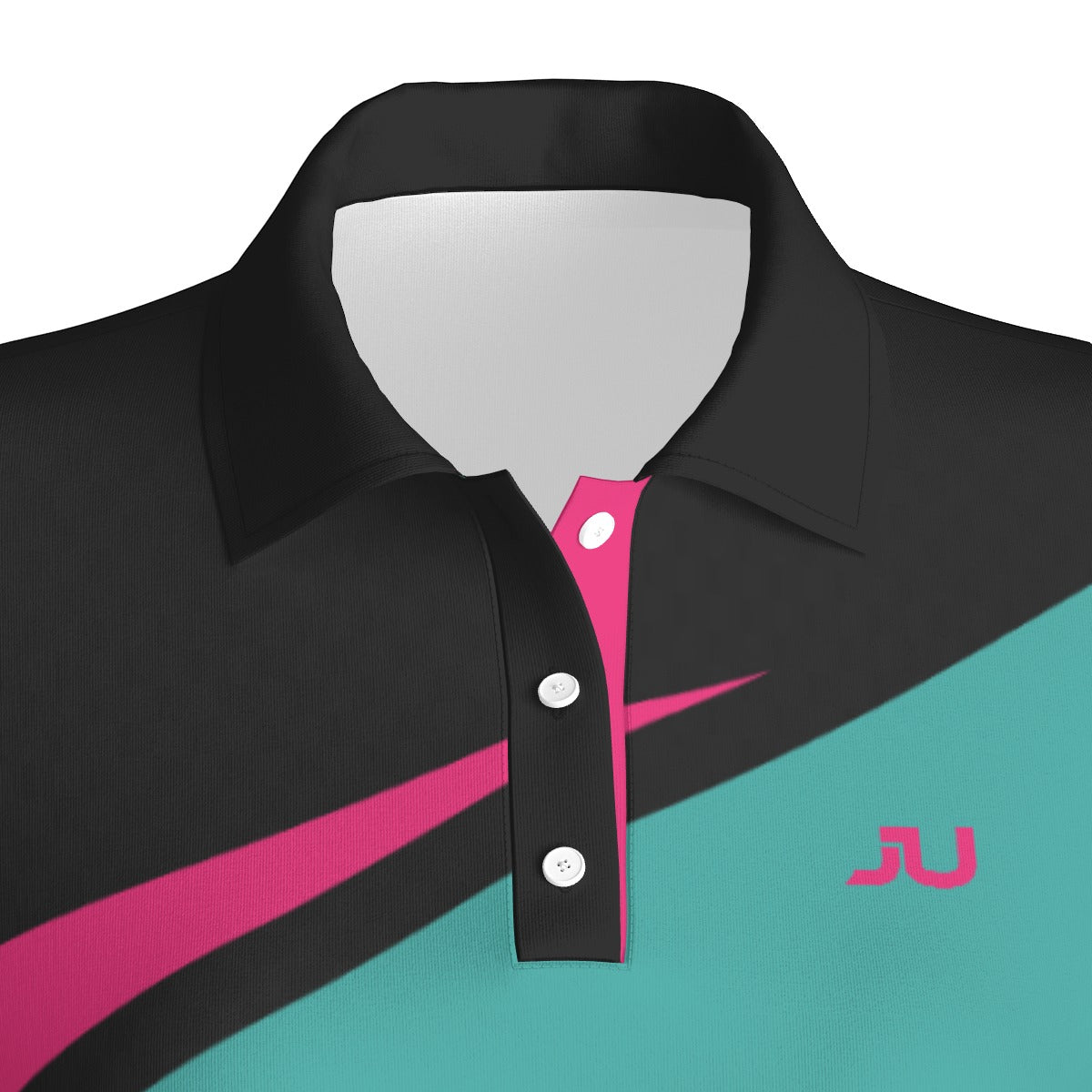 Action 2.0 Teal Majenta Women's Polo