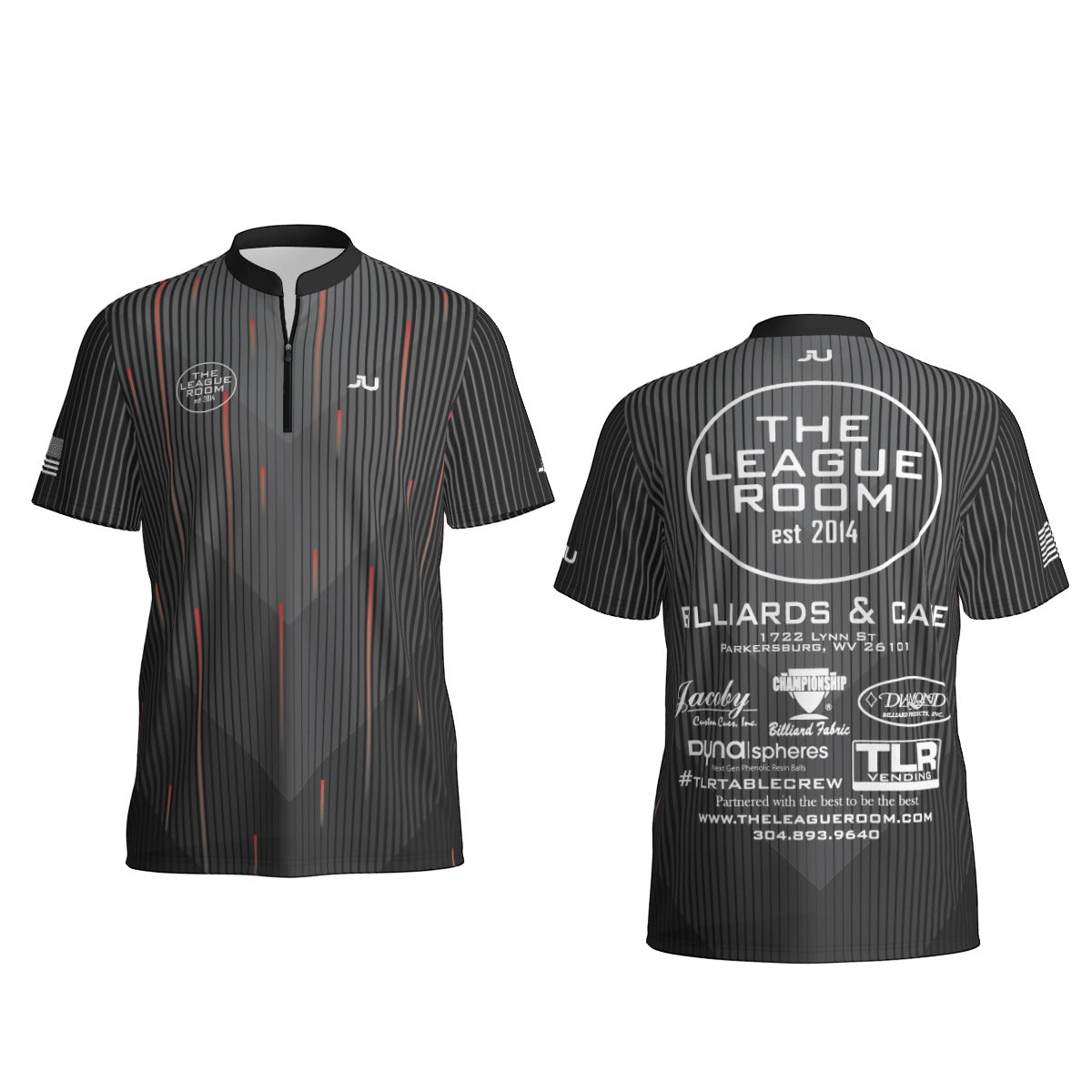 The League Room Men's Sports Collar Jersey