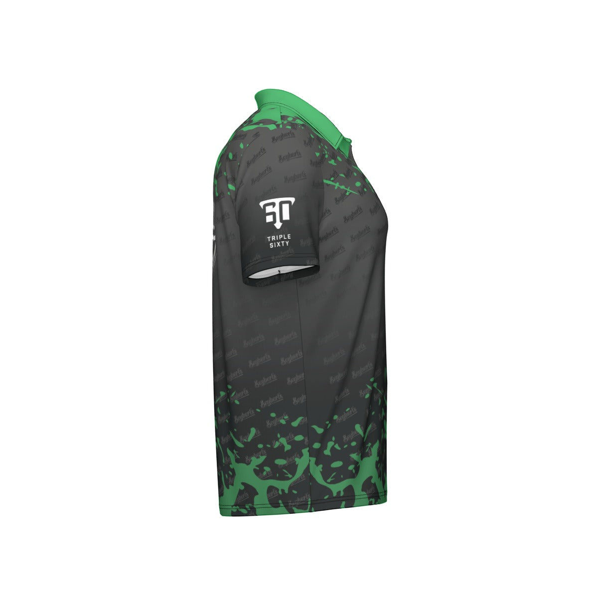 NEW - Seyberts Splash Green Men's polo