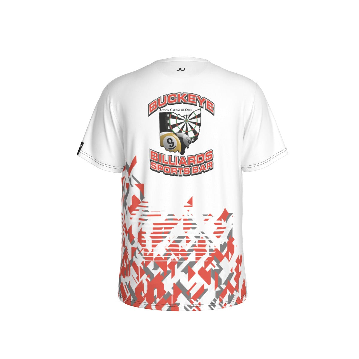 Buckeye Billiards 2 Men's Crew Neck Tee