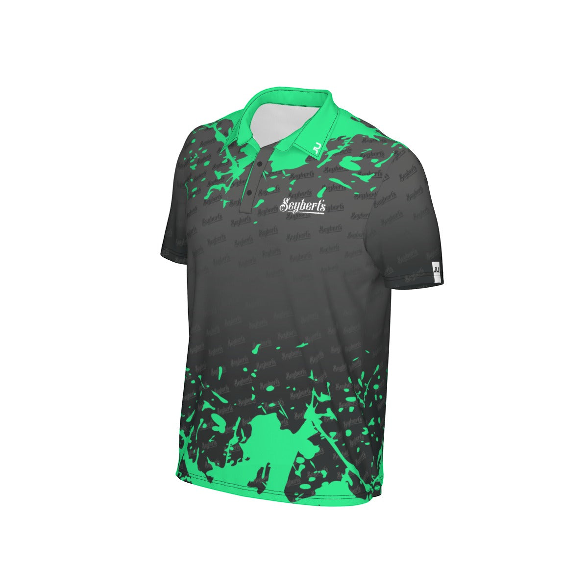 NEW - Seyberts Splash Green Men's Polo