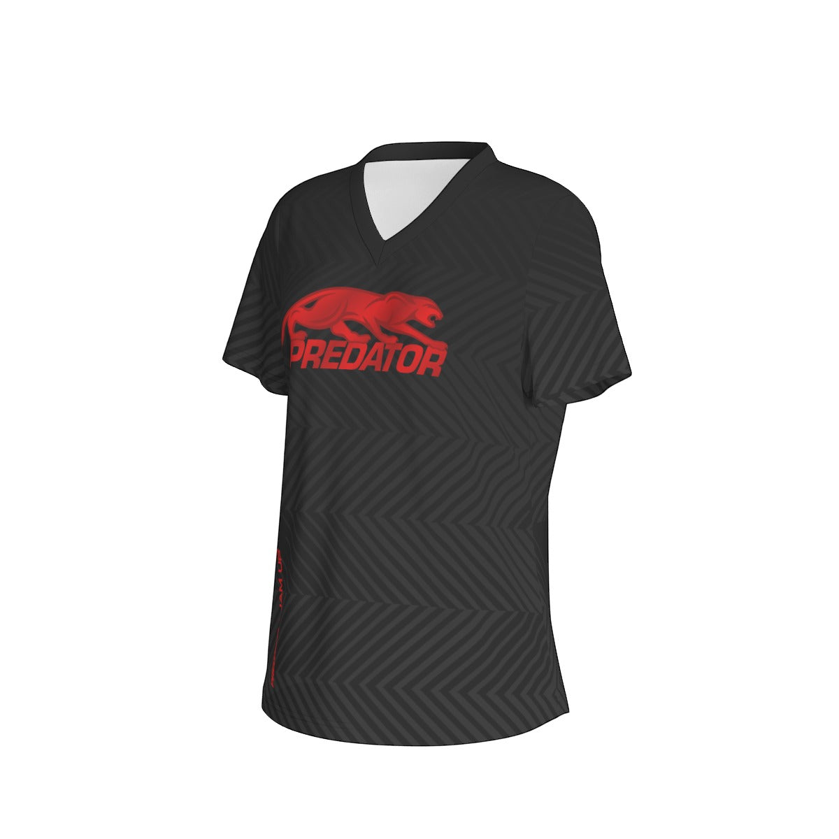 Predator Tech Tee Red Women's V-Neck