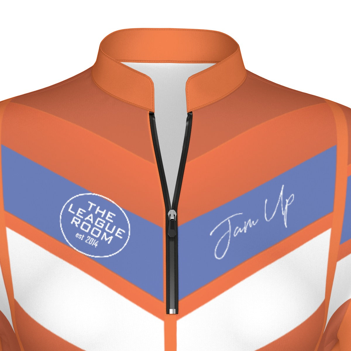 The League Room Shield Orange Women's Sport Collar