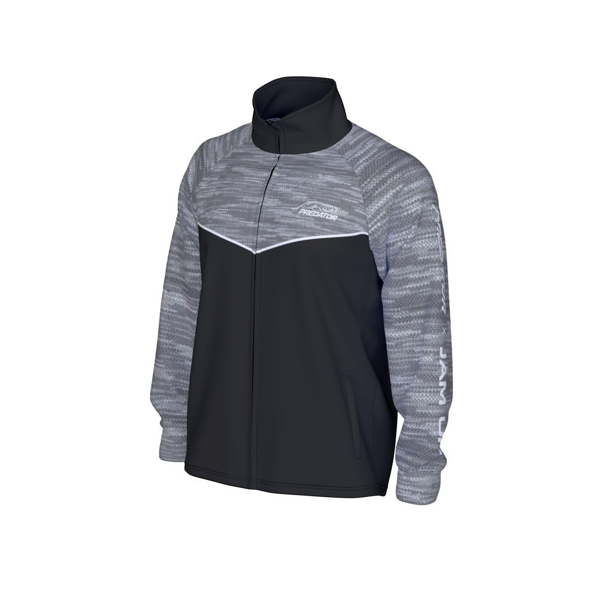 Predator Splice Heather Gray Men's Track Jacket