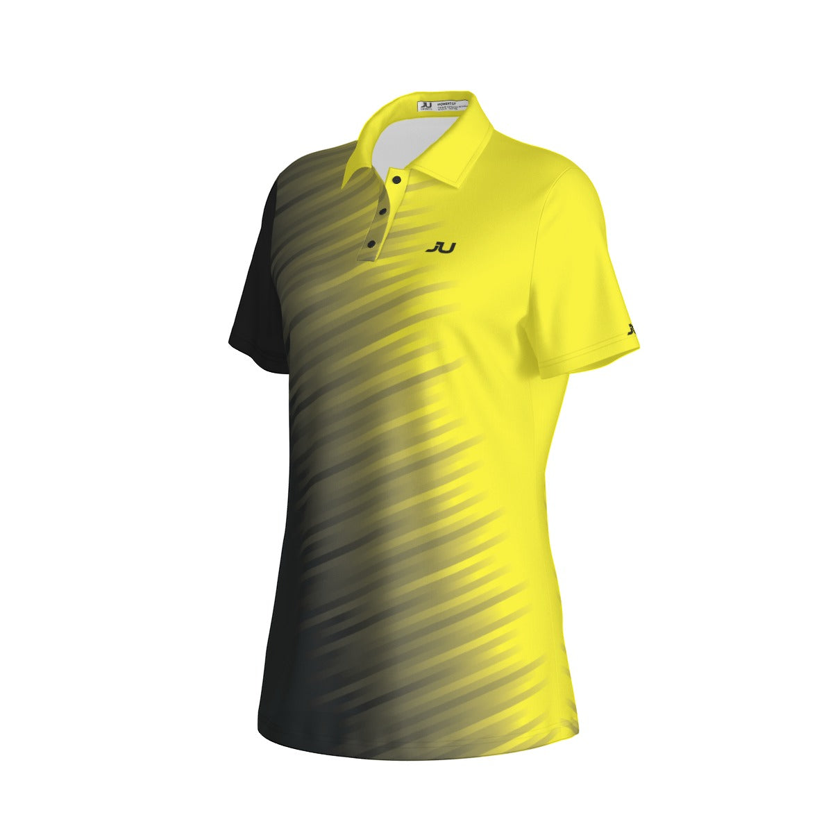 JUS Crossfade Yellow Women's Polo