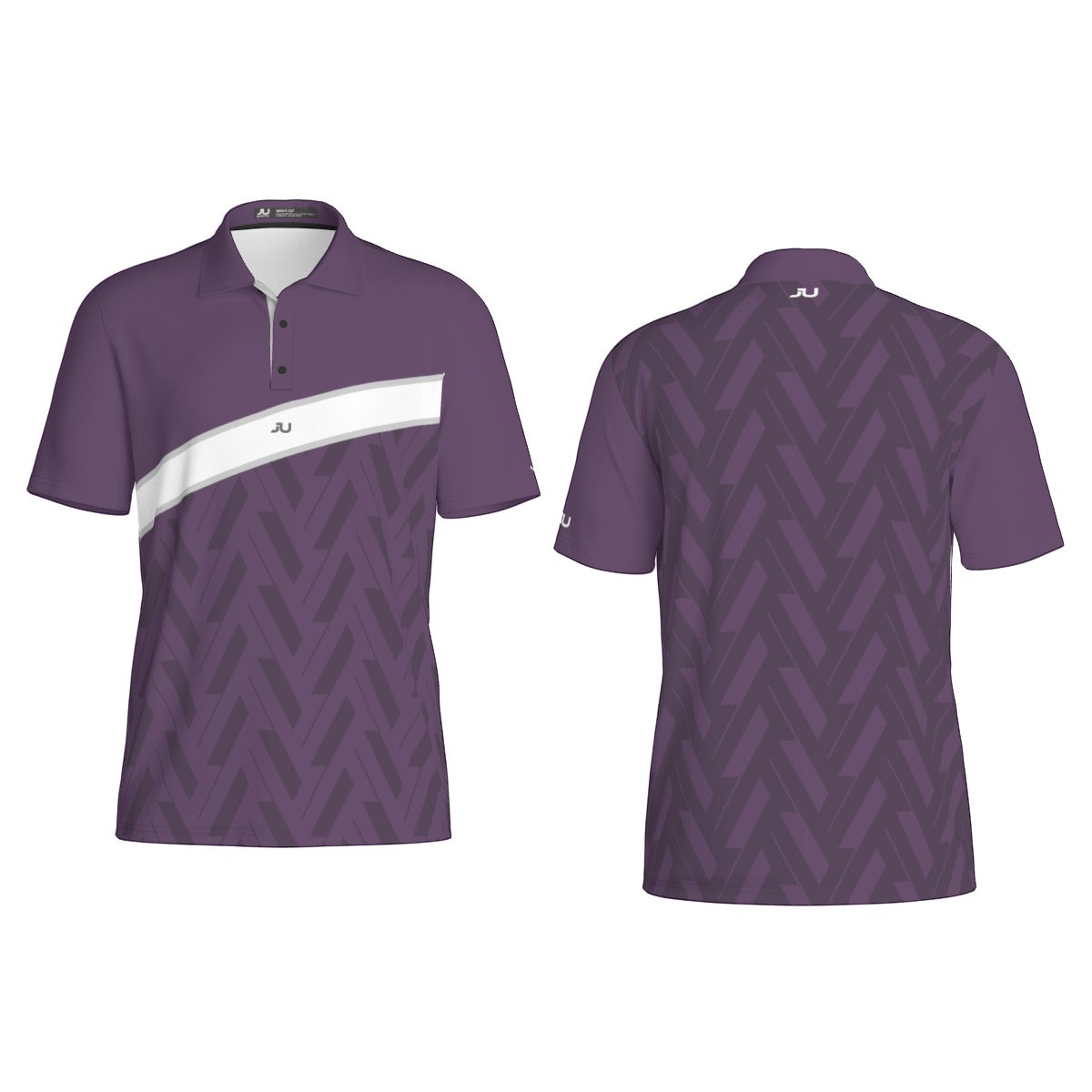 Topline Eggplant Men's Polo