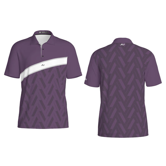 Topline Eggplant Men's Polo