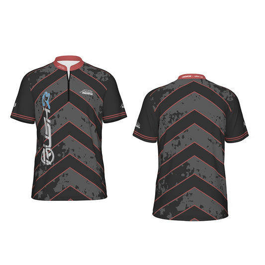 Predator Rush Men's Sport Collar Jersey - Red