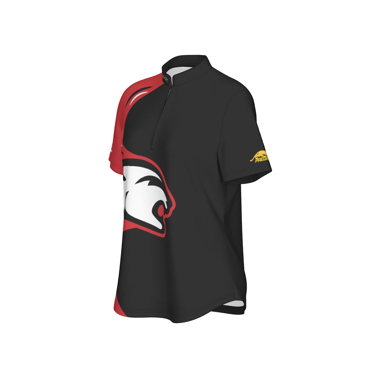 Predator Strike Women's Sport Collar Jersey - Red