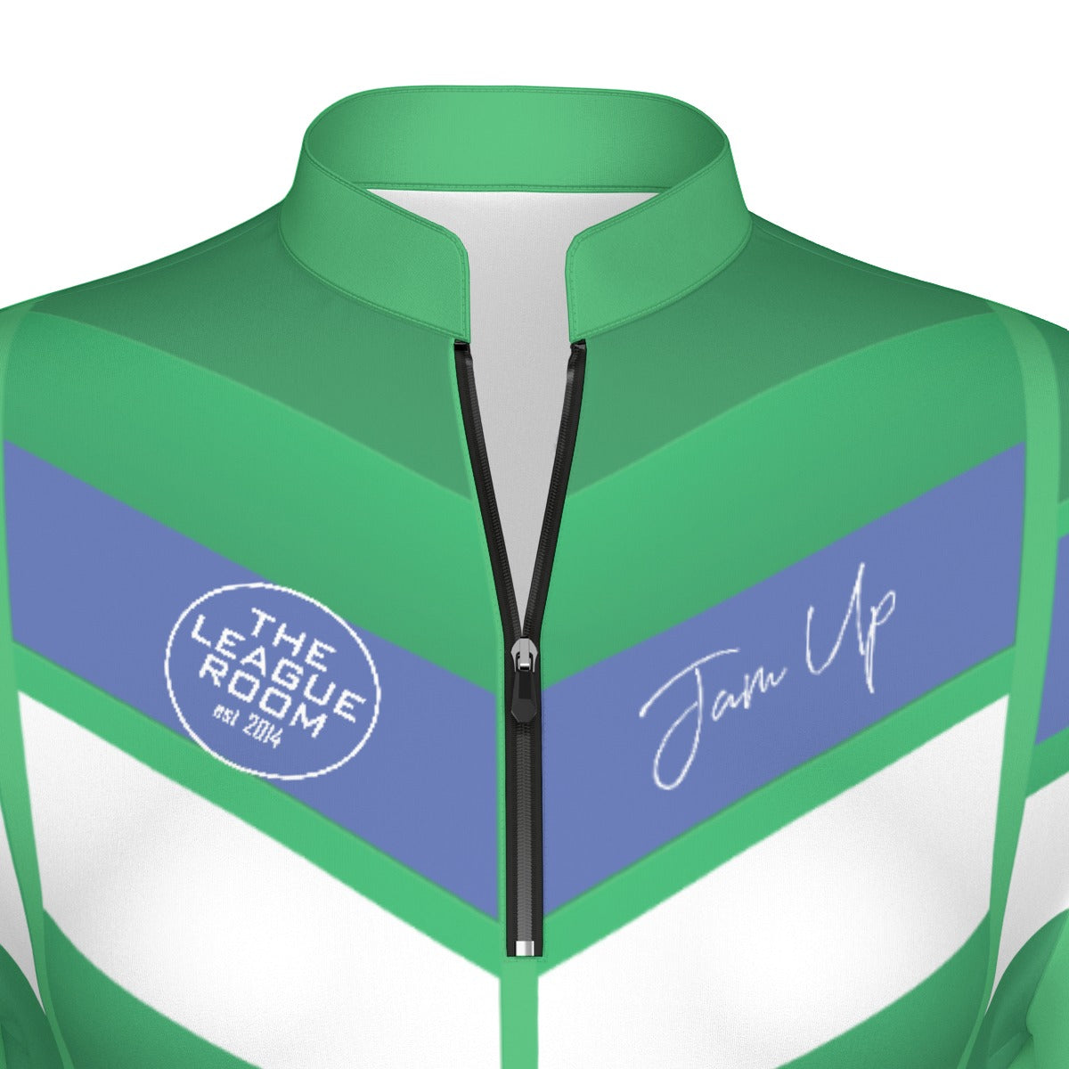 The League Room  Shield Green Women's Sport Collar