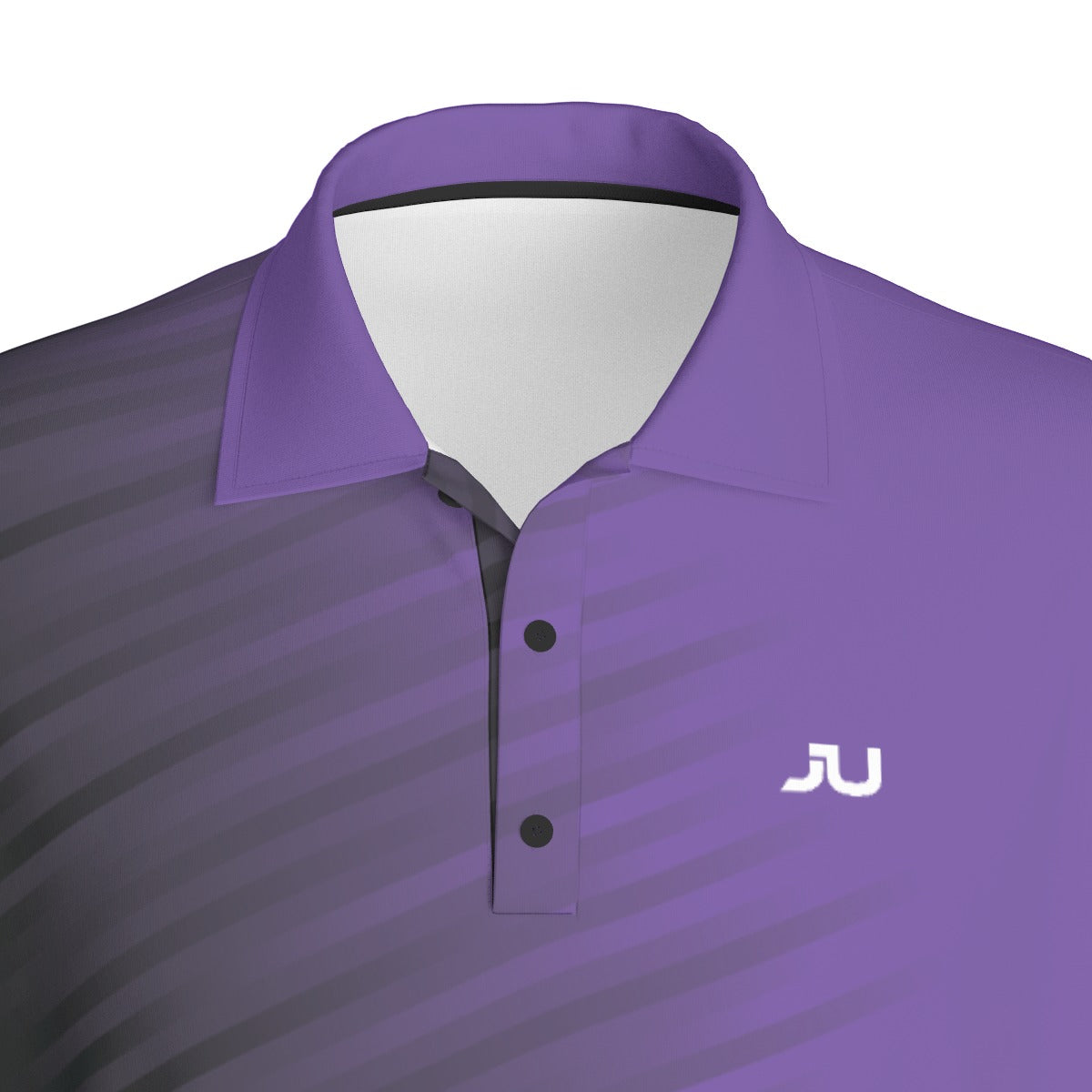 JUS Crossfade Purple Men's Polo