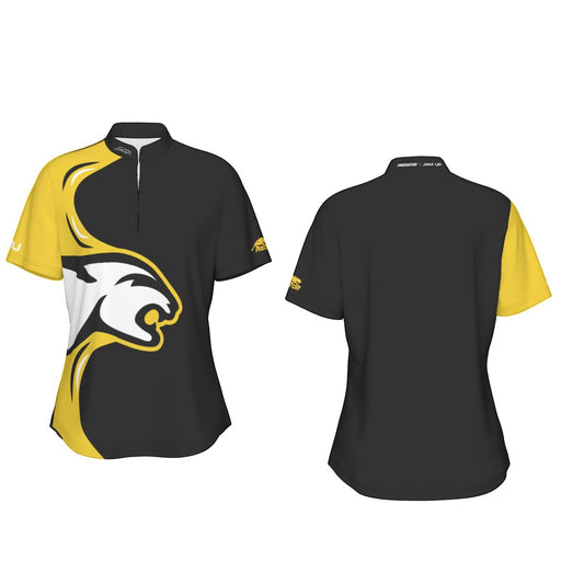 Predator Strike Women's Sport Collar Jersey - Yellow