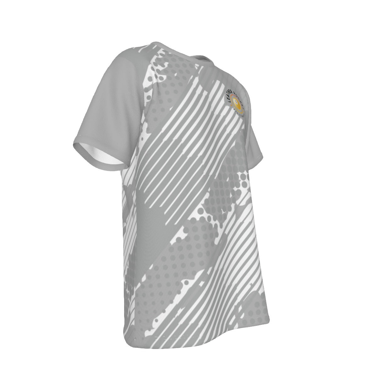 Leather Pocket Grunge Light Men's Crew Neck T-Shirt