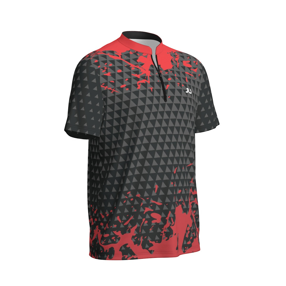 Splash Red Men's Sport Collar