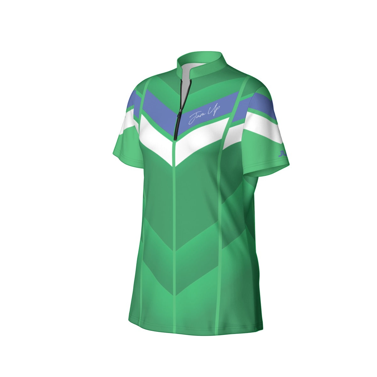 JUS Shield Green Women's Sport Collar