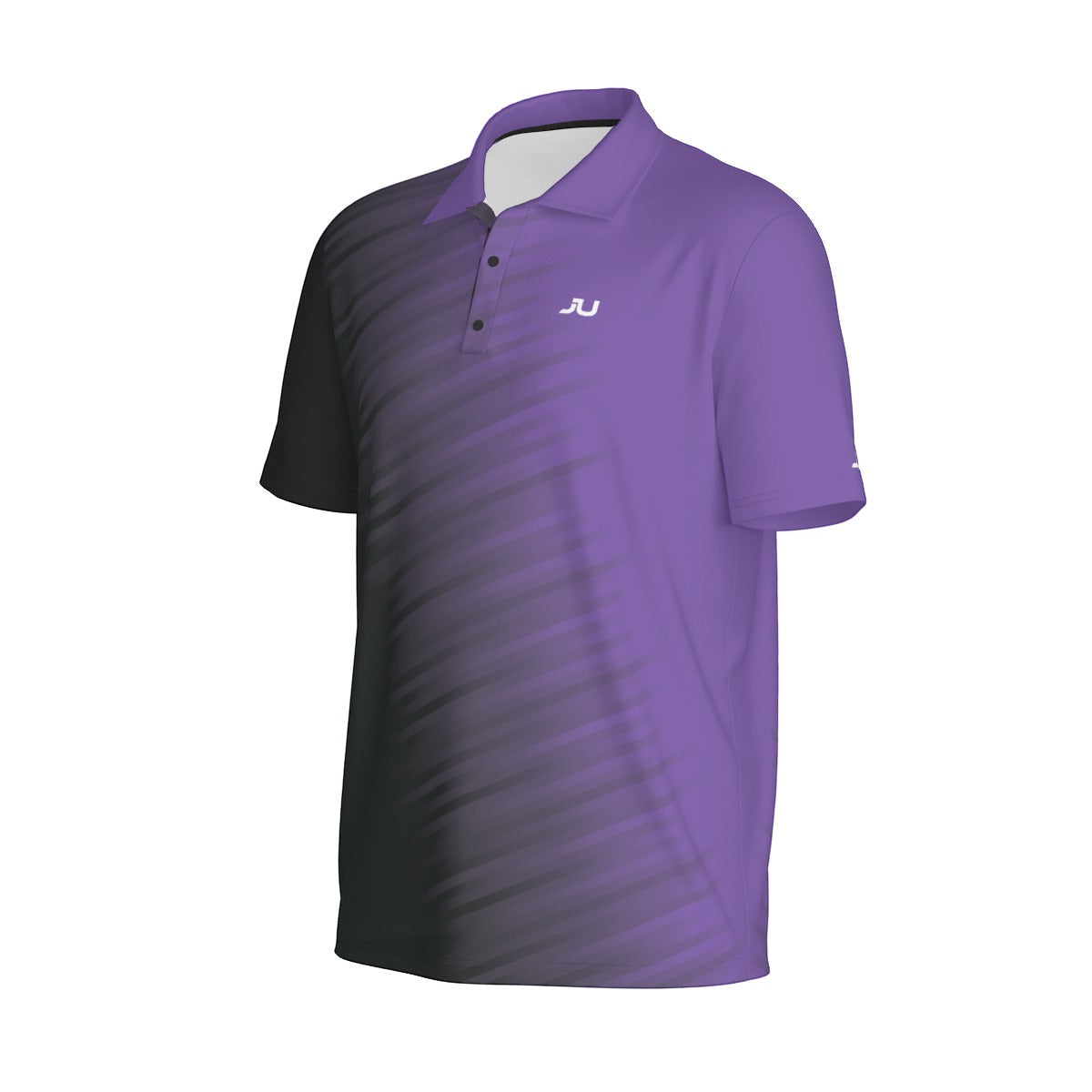 JUS Crossfade Purple Men's Polo