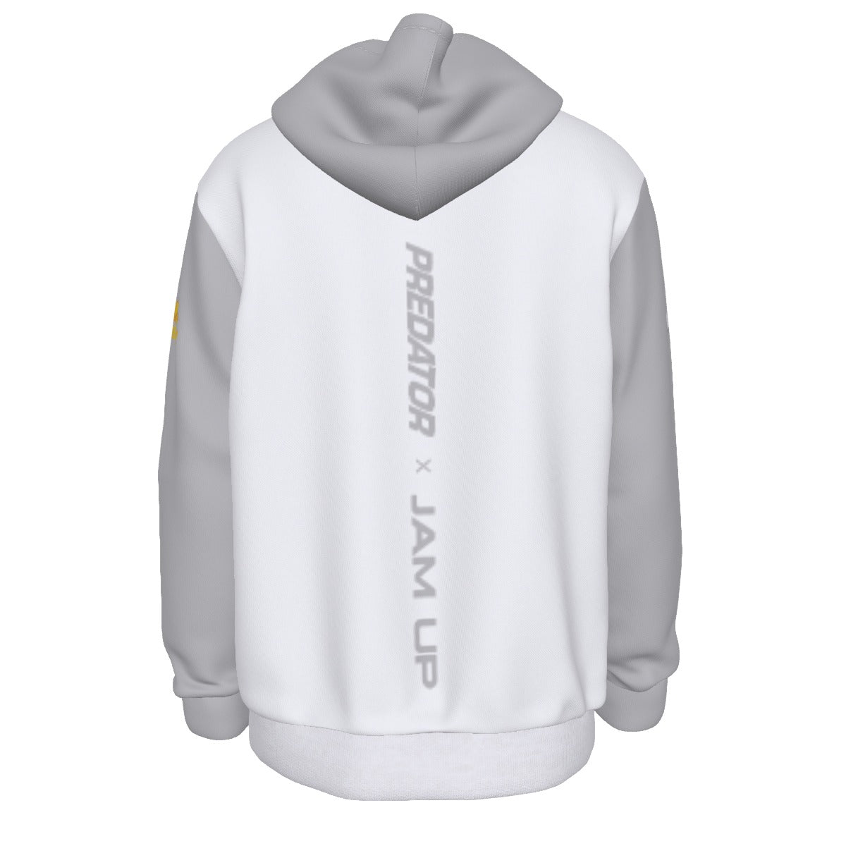 Predator Shadow Men's White/Gray Hoodie