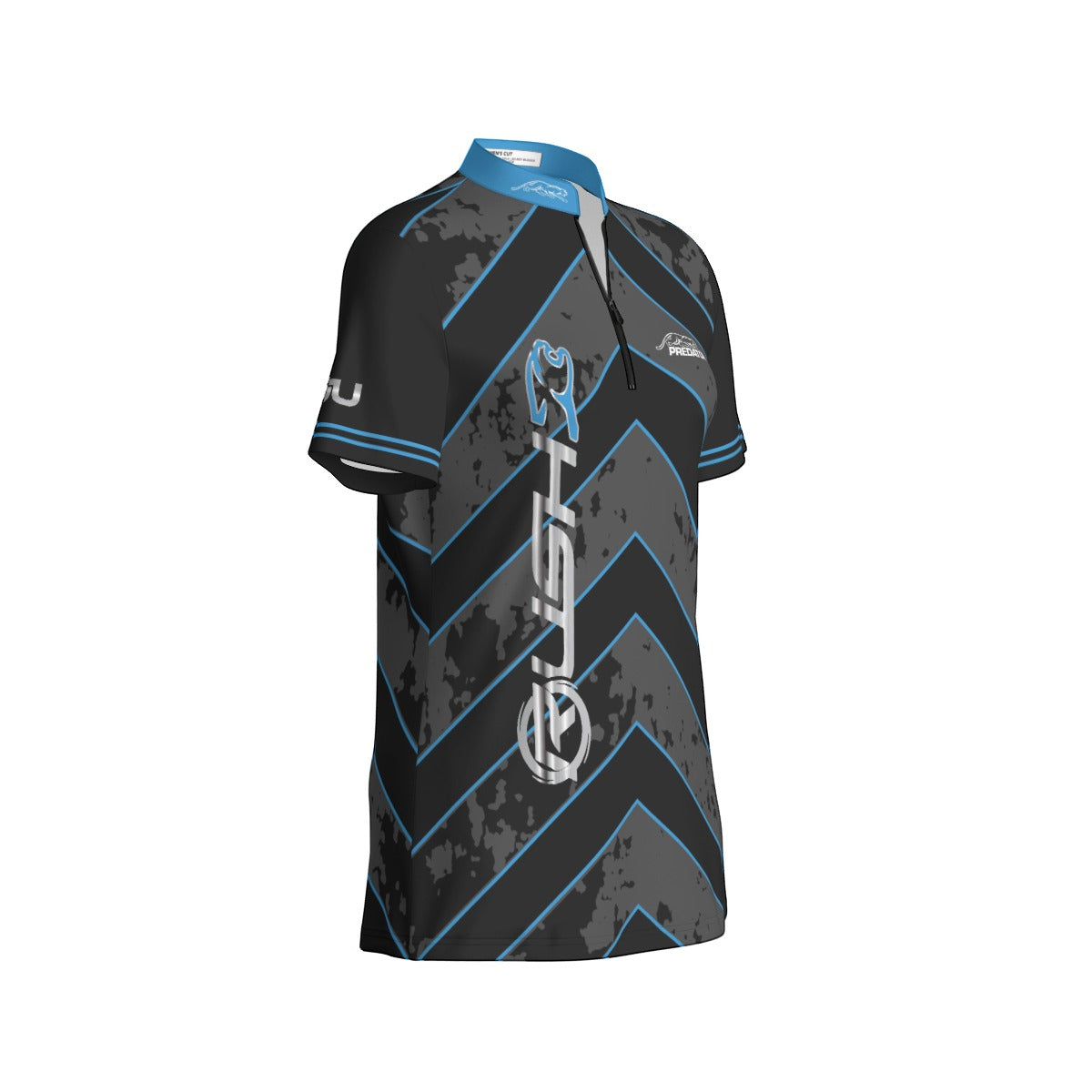 RUSH BLUE Women's Sport Collar Jersey