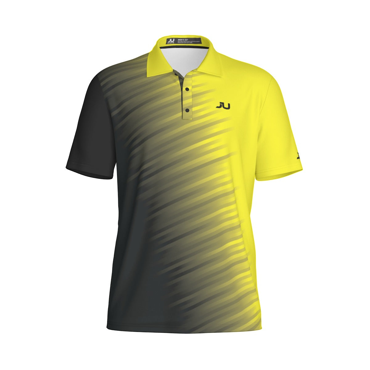 JUS Crossfade Yellow Men's Polo