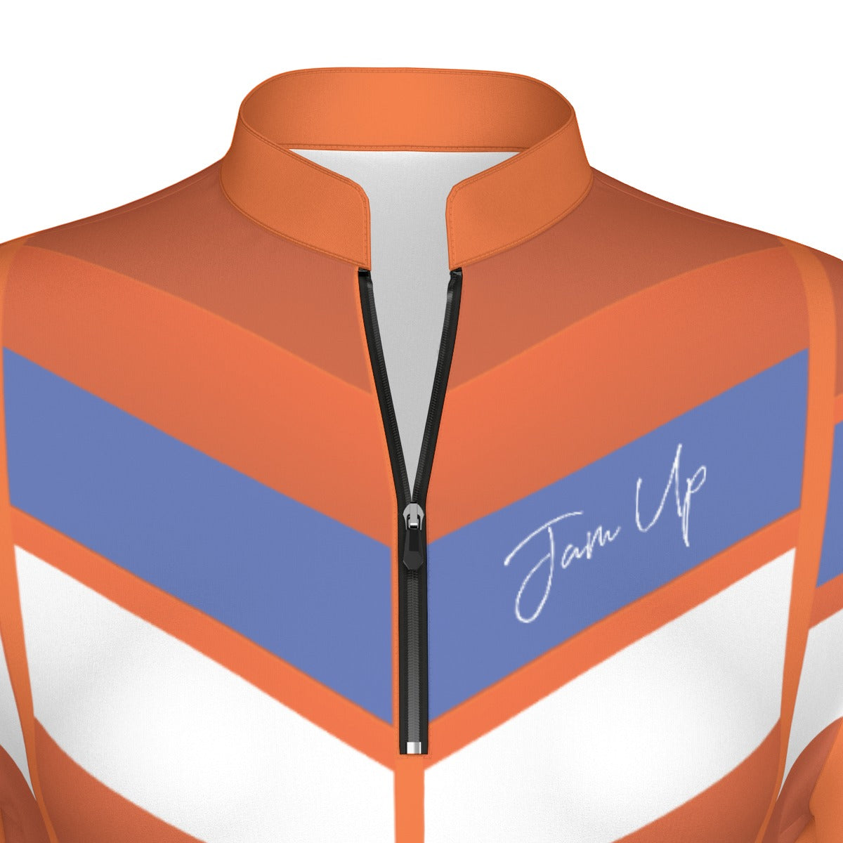 JUS Shield Orange Women's Sport Collar