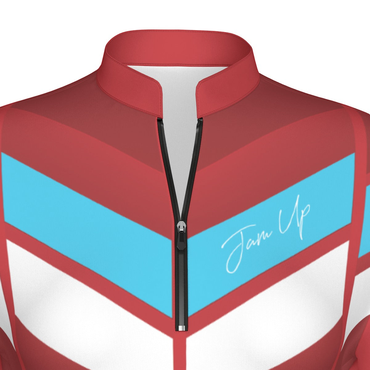 JUS Shield Red Women's Sport Collar
