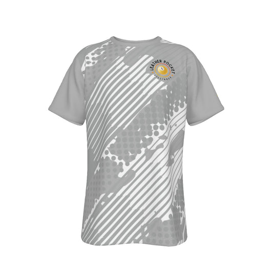 Leather Pocket Grunge Light Men's Crew Neck T-Shirt