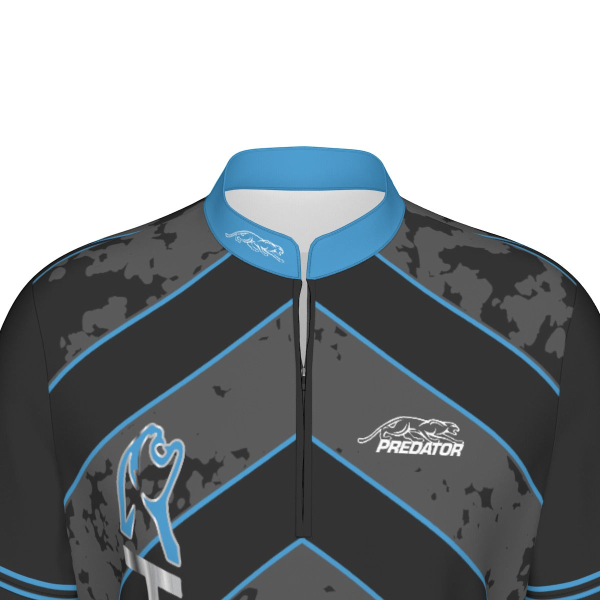 Predator Rush Women's Sport Collar Jersey - Blue