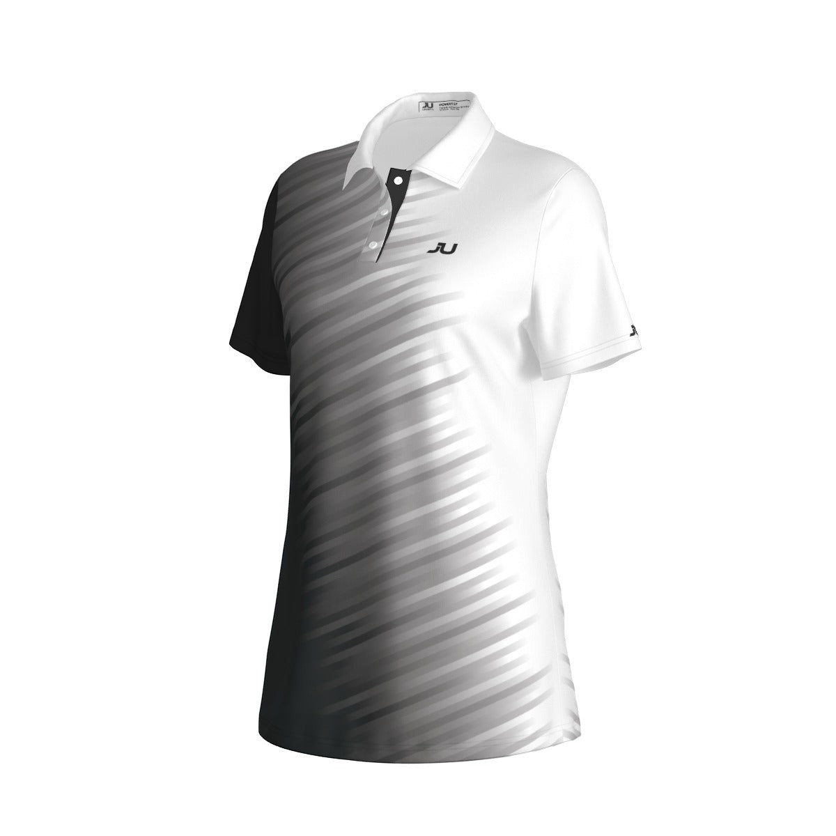 JUS Crossfade White Women's Polo