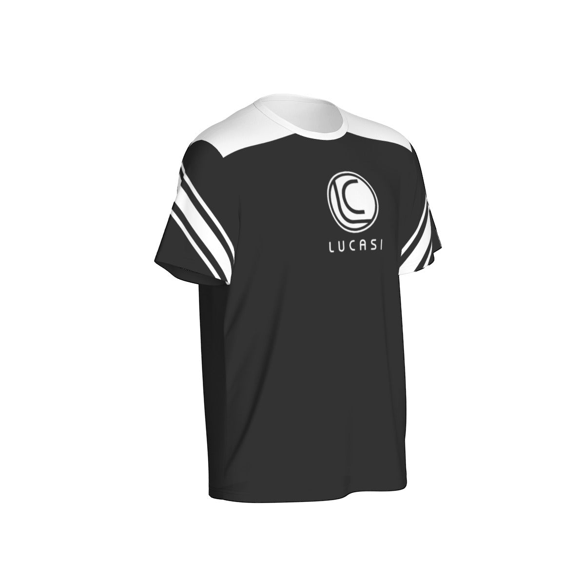 Lucasi Men's Tee - Black/White