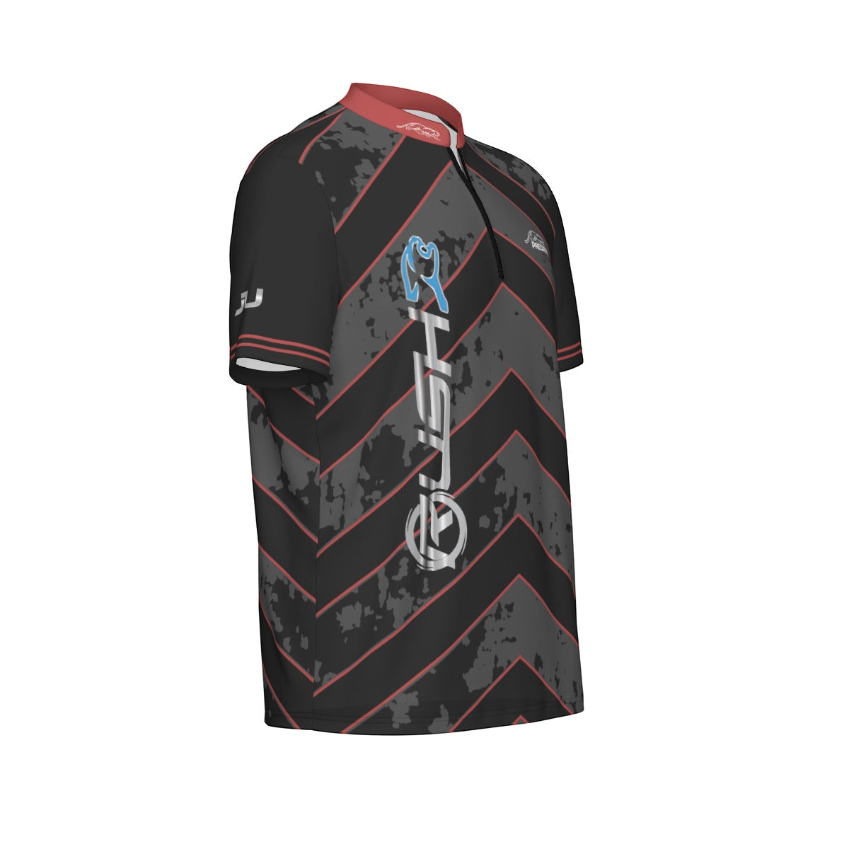 Predator Rush Men's Sport Collar Jersey - Red