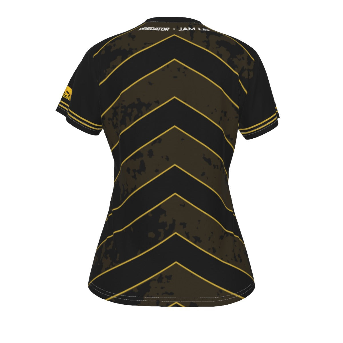 Rush V Neck Ladies Tee (Gold)