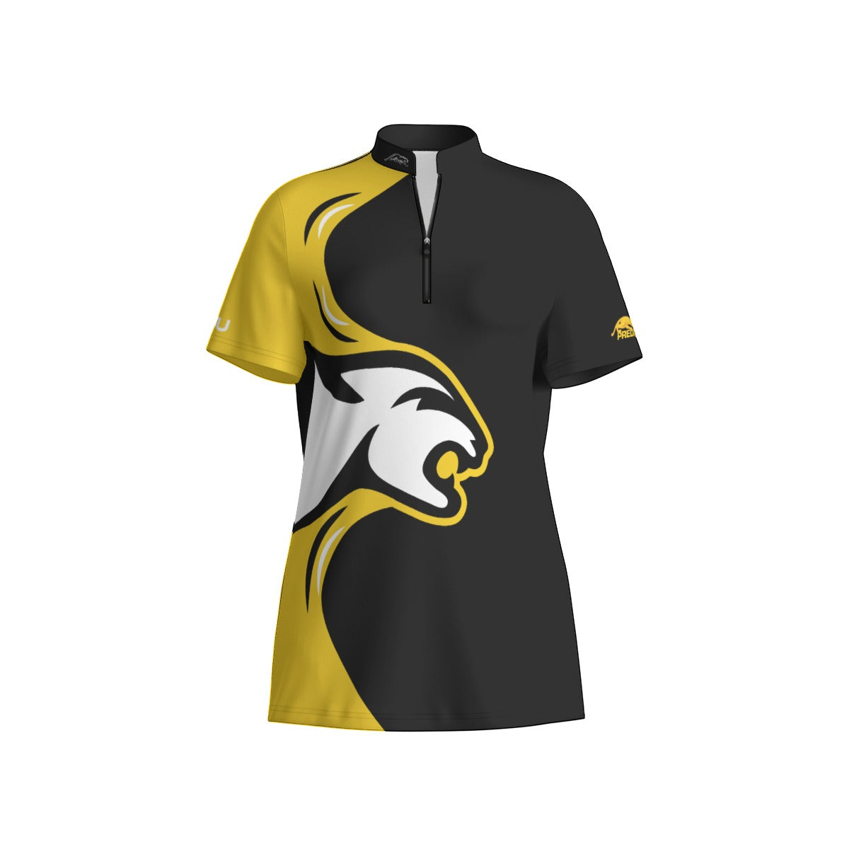 Strike Yellow Women's Sport Collar Jersey