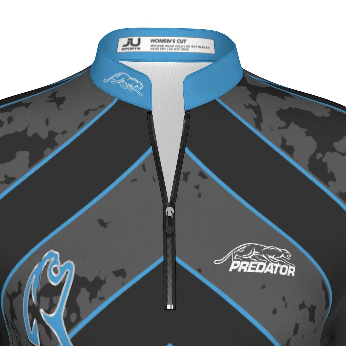 RUSH BLUE Women's Sport Collar Jersey