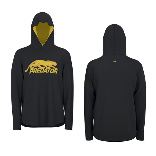 Predator Lightweight Hooded Jersey (Black)
