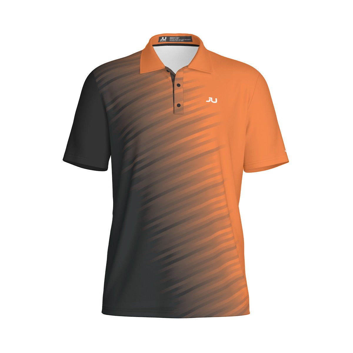 JUS Crossfade Orange Men's Polo