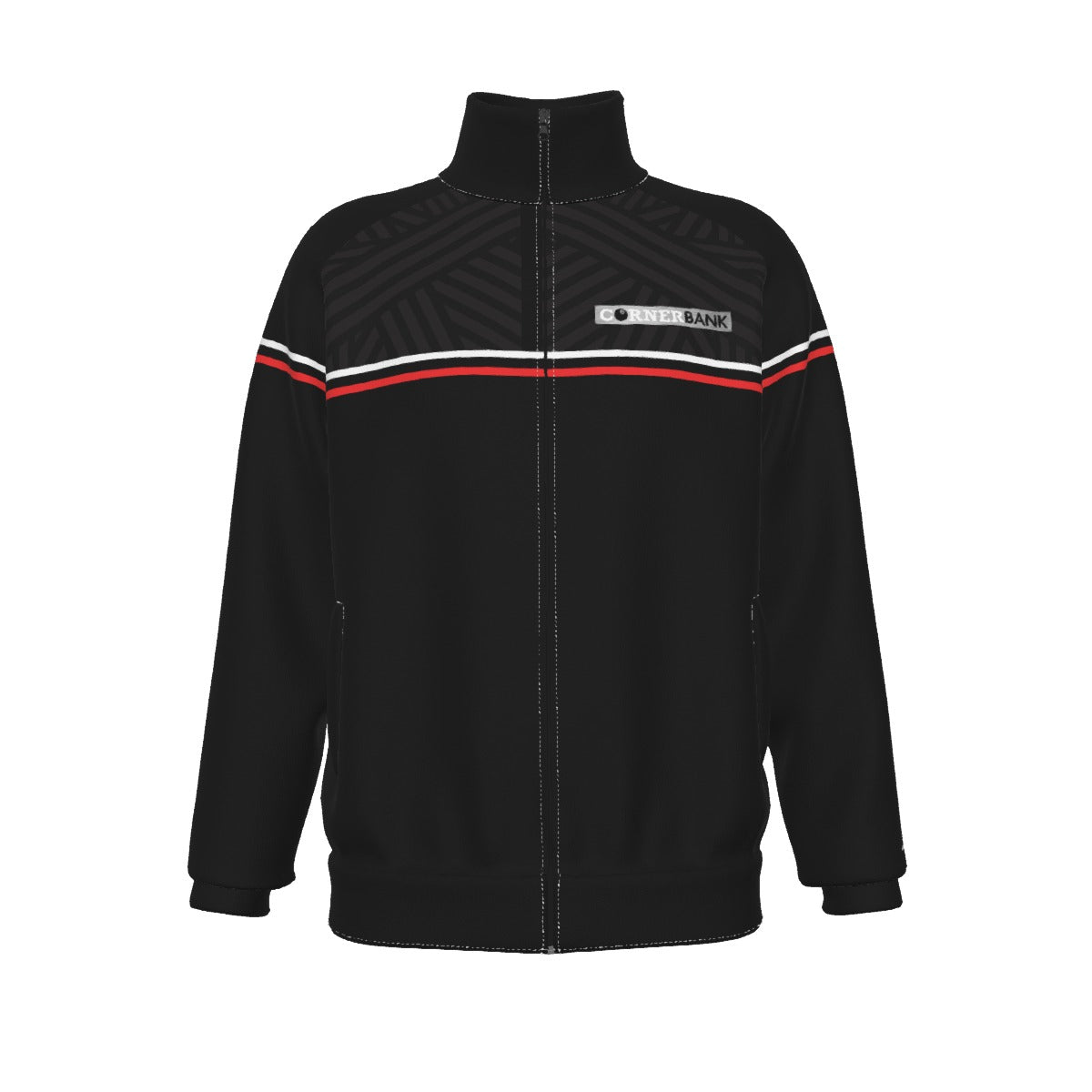 Corner Bank Men's Stand Collar Jacket