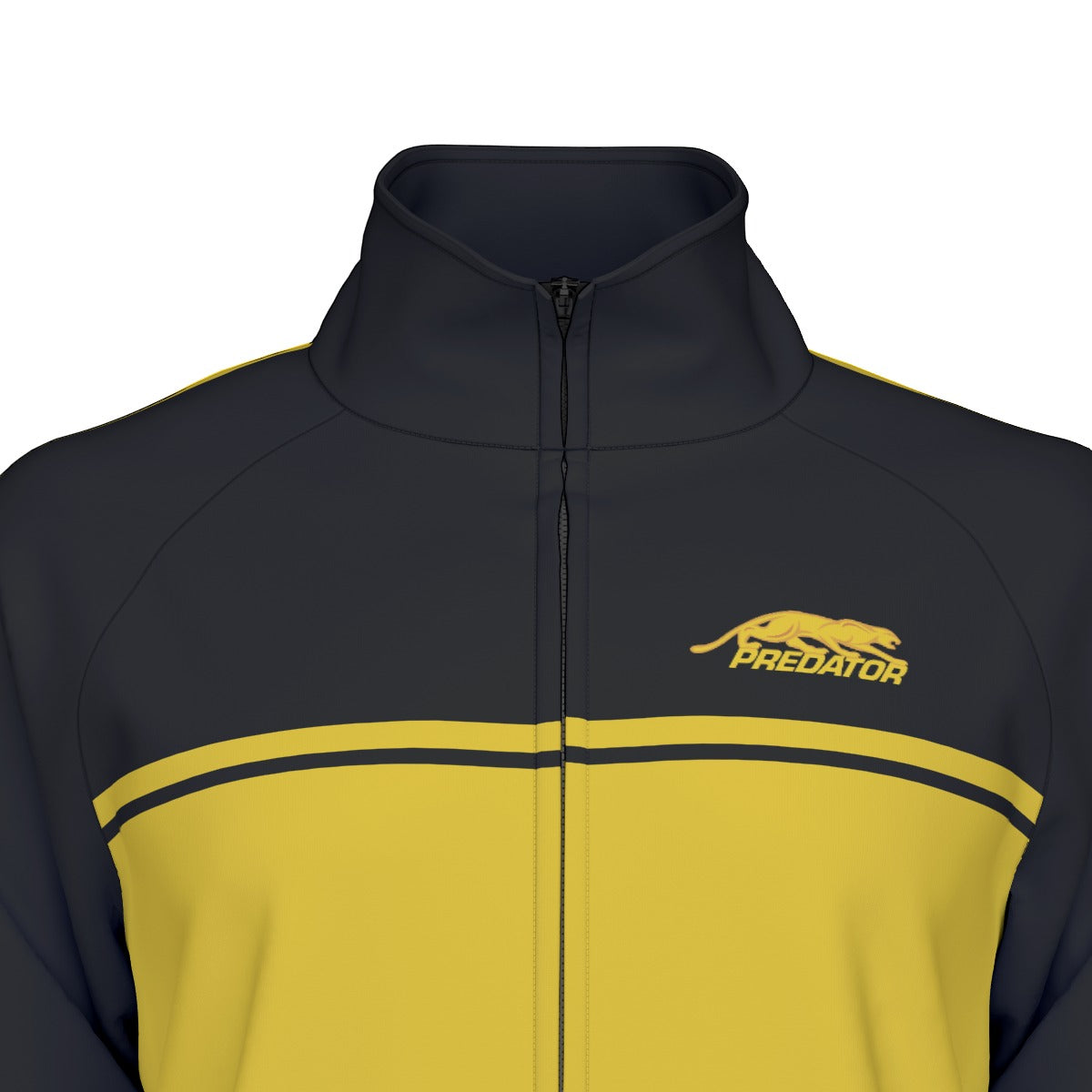 Predator Men's Zip Jacket (Yellow Stripe)