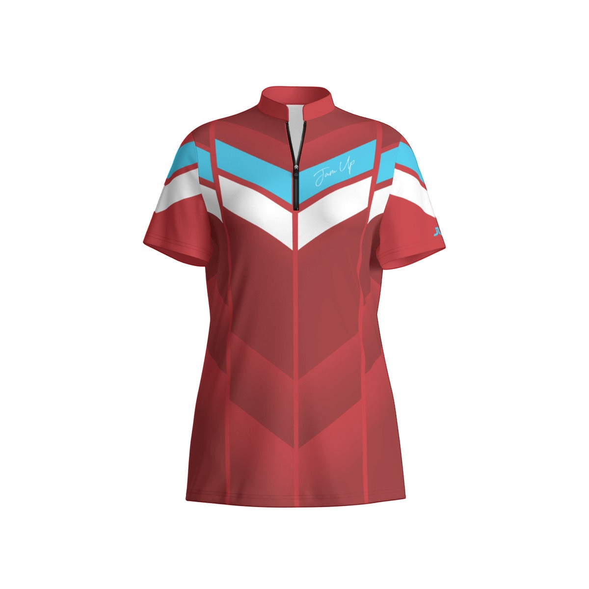 JUS Shield Red Women's Sport Collar