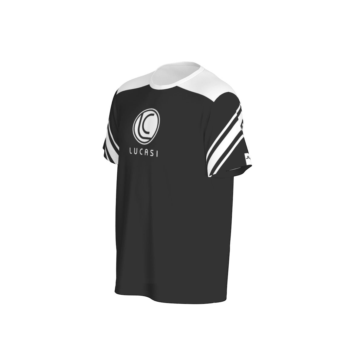 Lucasi Men's Tee - Black/White