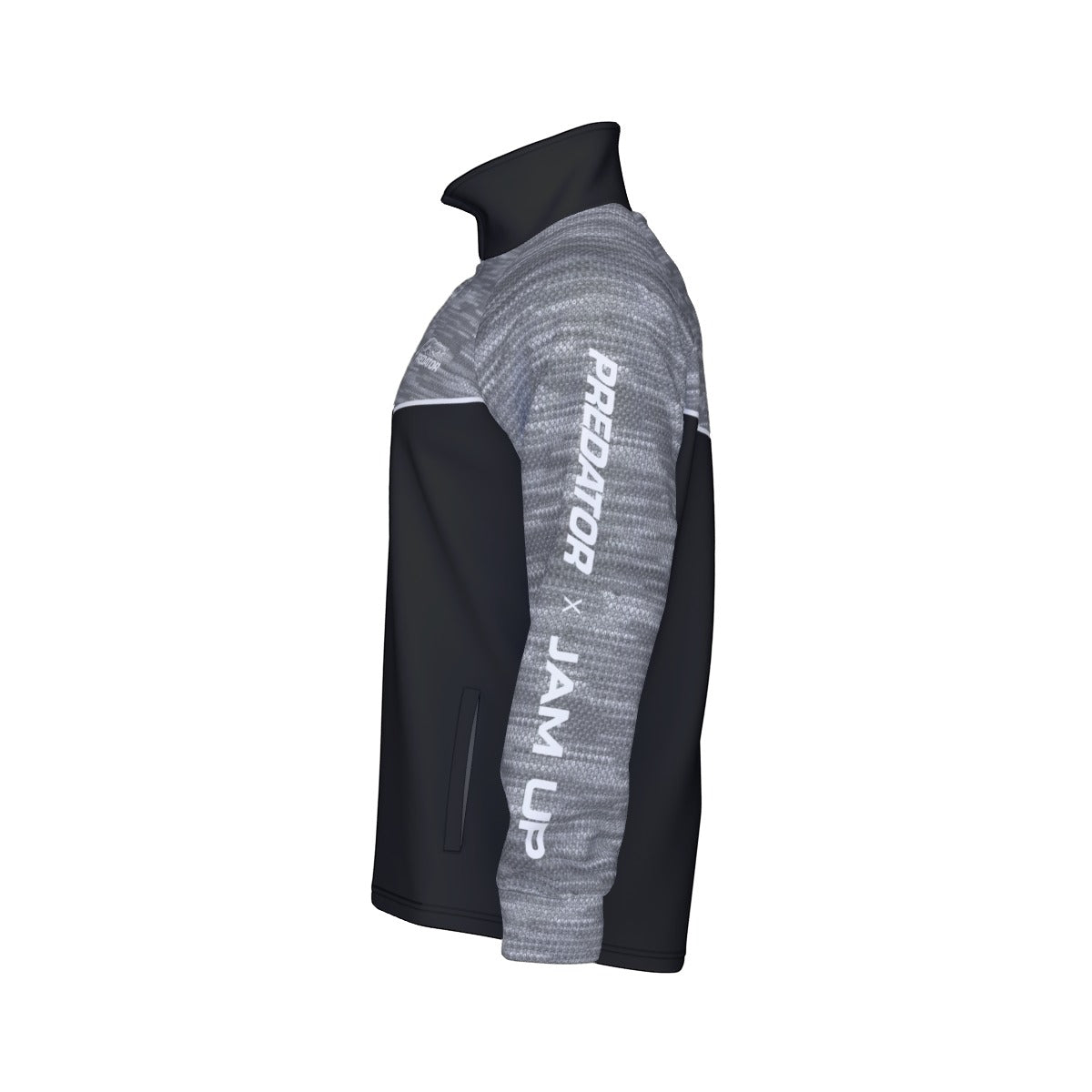 Predator Splice Heather Gray Men's Track Jacket