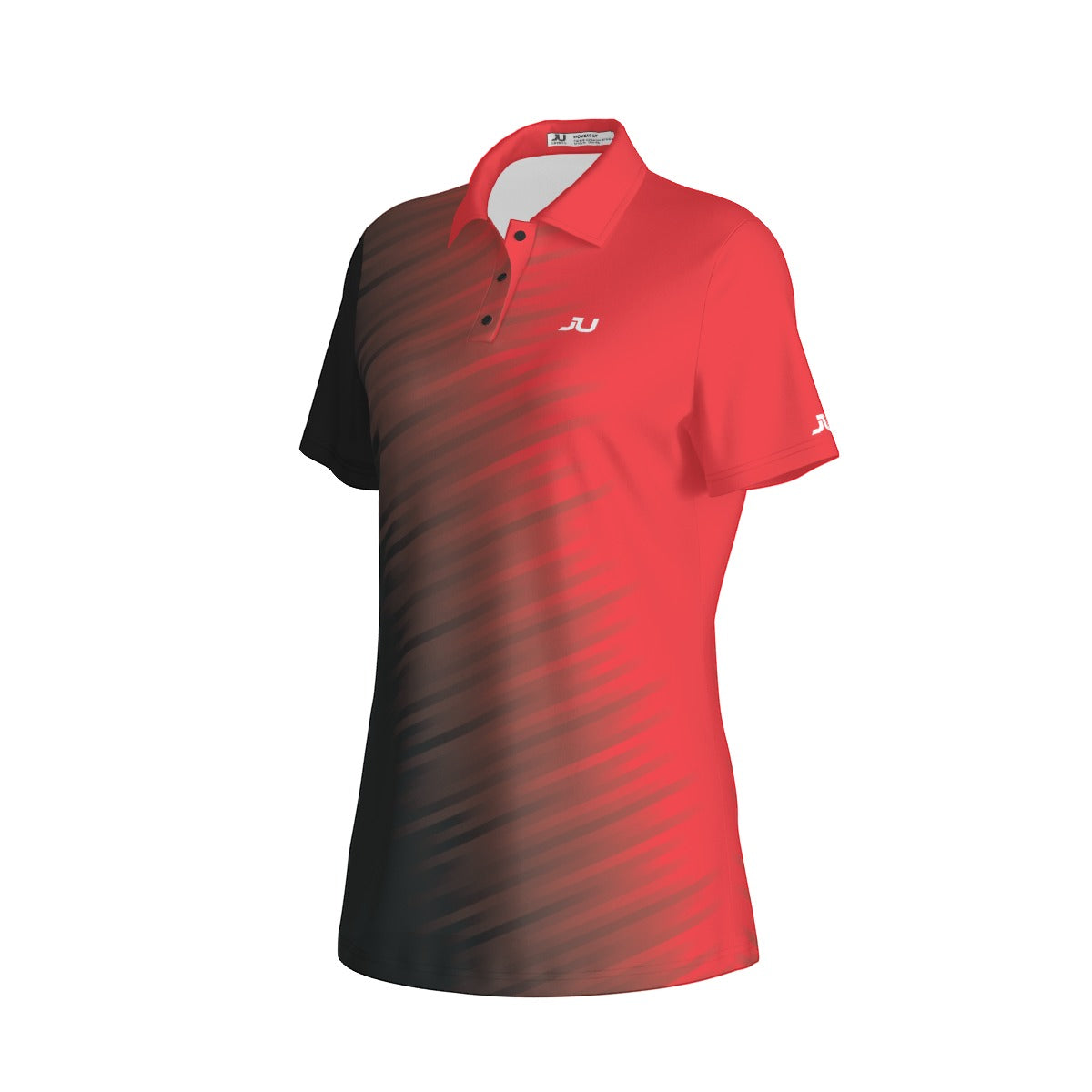 JUS Crossfade Red Women's Polo