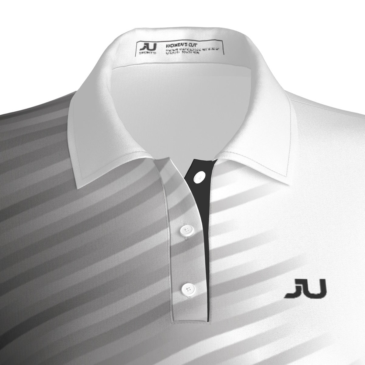 JUS Crossfade White Women's Polo