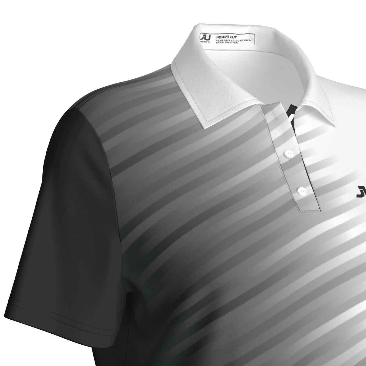 JUS Crossfade White Women's Polo