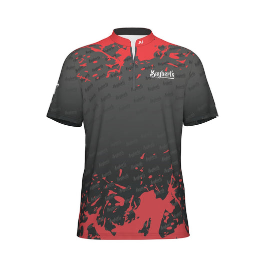 Seyberts Splash Red Men's Sport Collar